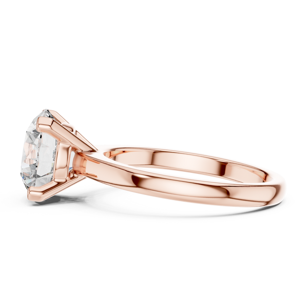 Elowen Round Brilliant Diamond Solitaire Ring