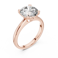 Elowen Round Brilliant Diamond Solitaire Ring
