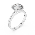 Elowen Round Brilliant Diamond Solitaire Ring
