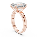 Aurelia Emerald Cut Diamond Solitaire Ring