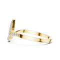 Elara Diamond Leaf Ring