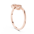 Amora Diamond Heart Ring