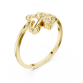 Amora Diamond Heart Ring