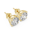 Classic Round Diamond Stud Earrings