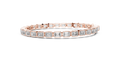 Lumière Emerald Cut Diamond Tennis Bracelet