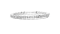 Lumière Emerald Cut Diamond Tennis Bracelet