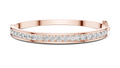 Lumière Channel Set Diamond Bangle