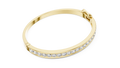 Lumière Channel Set Diamond Bangle