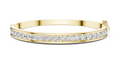 Lumière Channel Set Diamond Bangle