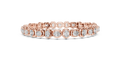 Lumière Cushion Diamond Tennis Bracelet