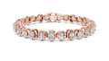 Lumière Cushion Diamond Tennis Bracelet