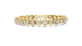 Lumière Cushion Diamond Tennis Bracelet