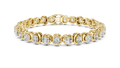 Lumière Cushion Diamond Tennis Bracelet