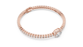 Celeste Halo Oval Diamond Tennis Bracelet