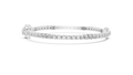Celeste Halo Oval Diamond Tennis Bracelet