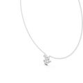 Elara Mixed-Cut Diamond Cluster Necklace