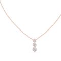 Seraphina Three Diamond Drop Pendant