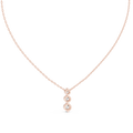 Seraphina Three Diamond Drop Pendant