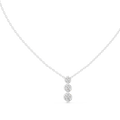 Seraphina Three Diamond Drop Pendant