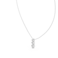 Seraphina Three Diamond Drop Pendant