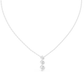 Seraphina Three Diamond Drop Pendant