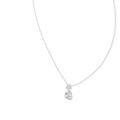 Celeste Two Diamond Drop Pendant