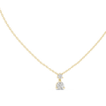 Celeste Two Diamond Drop Pendant