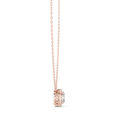 Elara Oval Halo Diamond Pendant