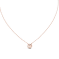Celeste Round Diamond Solitaire Pendant