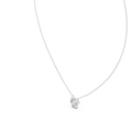 Celeste Round Diamond Solitaire Pendant