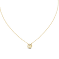 Celeste Round Diamond Solitaire Pendant