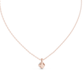 Elara Round Diamond Solitaire Pendant