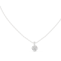 Elara Round Diamond Solitaire Pendant