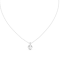 Elara Round Diamond Solitaire Pendant