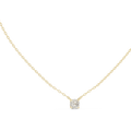 Aurelia Round Diamond Solitaire Pendant