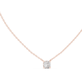 Maelle Princess Cut Diamond Solitaire Pendant