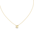 Maelle Princess Cut Diamond Solitaire Pendant