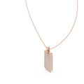 Valora Diamond Pavé Tag Pendant