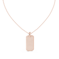Valora Diamond Pavé Tag Pendant