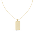 Valora Diamond Pavé Tag Pendant