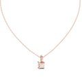 Caelia Cushion Cut Diamond Pendant