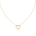 Amorette Diamond Heart Pendant
