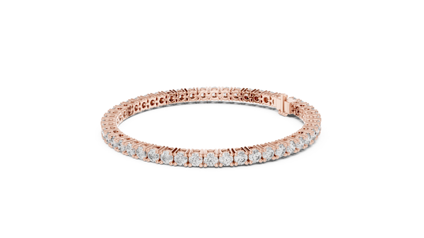 Celestia Round Diamond Tennis Bracelet