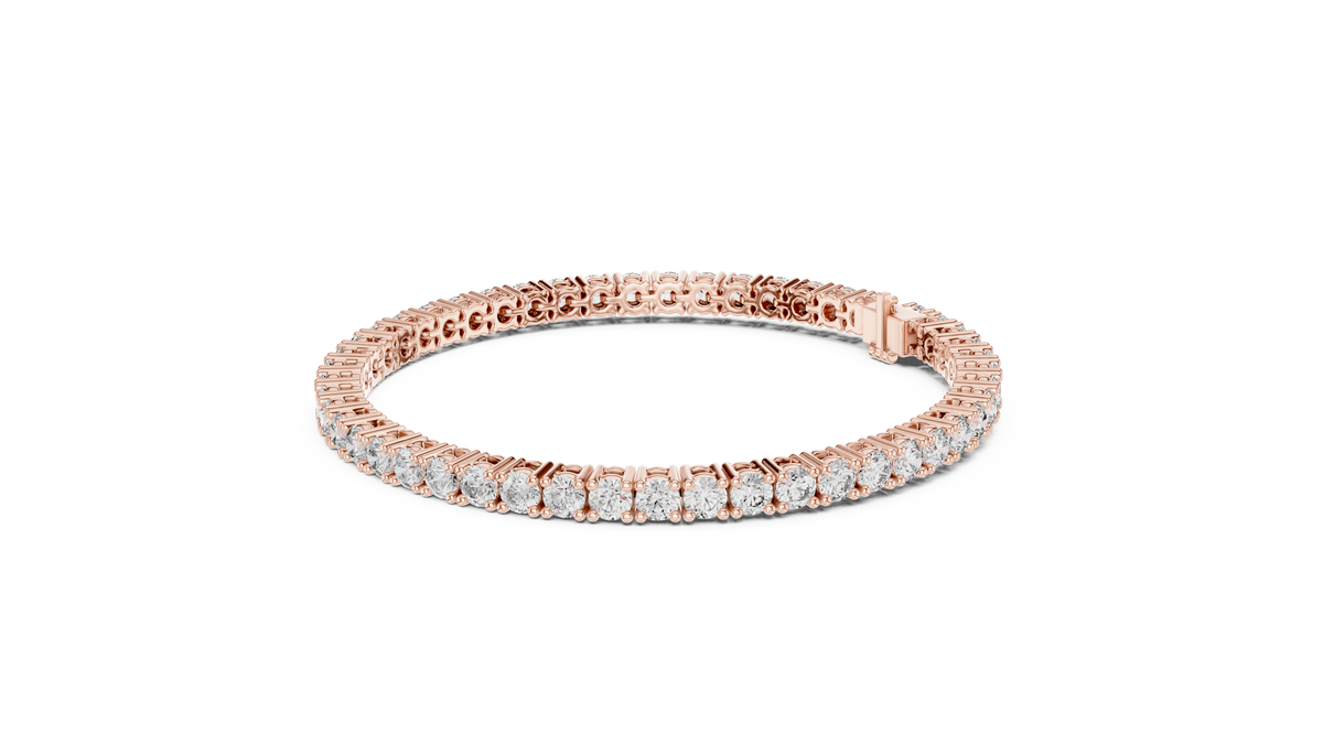 Celestia Round Diamond Tennis Bracelet