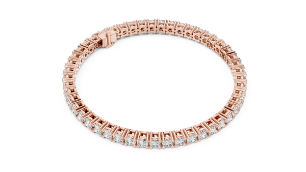 Celestia Round Diamond Tennis Bracelet
