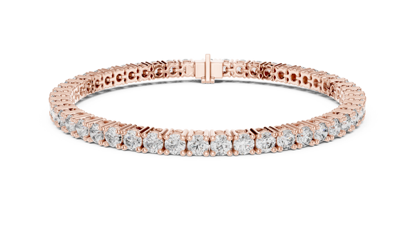 Celestia Round Diamond Tennis Bracelet