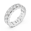 Élysienne Emerald-Cut Diamond Eternity Ring