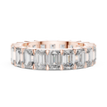 Élysienne Emerald-Cut Diamond Eternity Ring
