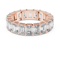 Élysienne Emerald-Cut Diamond Eternity Ring