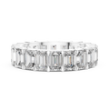 Élysienne Emerald-Cut Diamond Eternity Ring